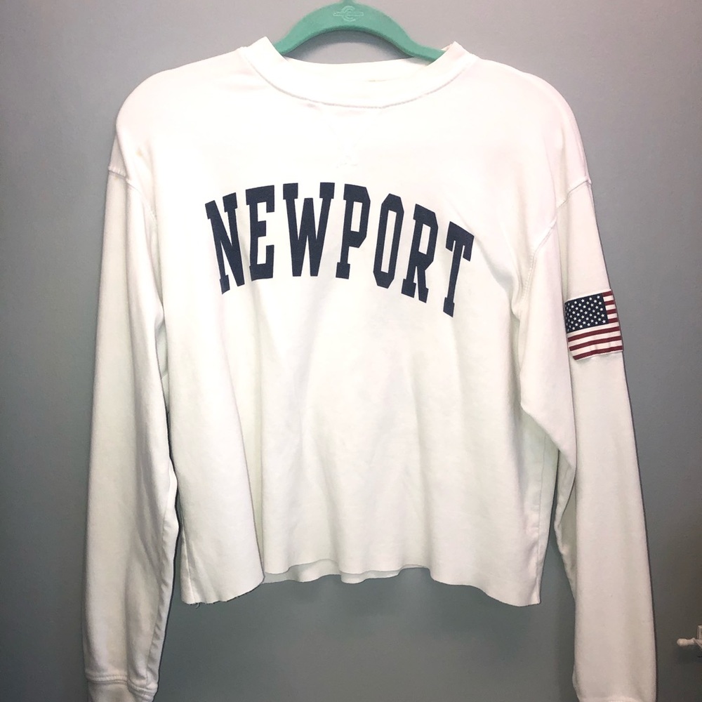 Brandy Melville long sleeve “Newport” top